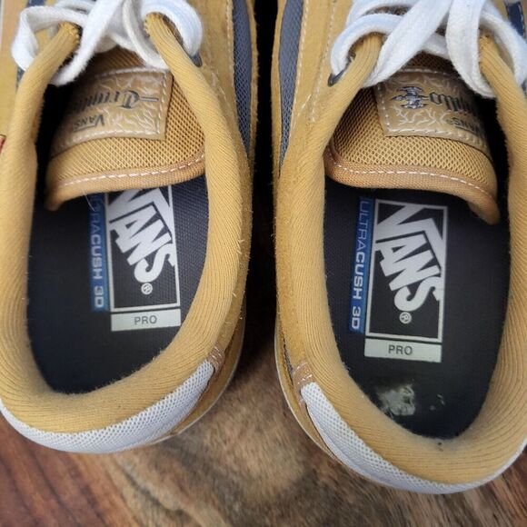 VANS TNT Trujillo Prototype Oak Buff (Mustard) Pro Men's 7.5 - Picture 9 of 13